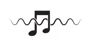 Music Note Logo Elements Symbol Vector V3 - TemplateMonster