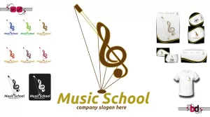 Music - School Logo - Logos & Graphics