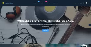 Music Store - Audio & Music Store Shopify Theme