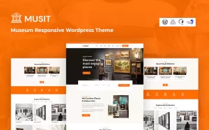 Musit - Museum Responsive WordPress Theme - TemplateMonster
