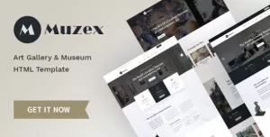 Muzex - Museum & Exhibition HTML Template
