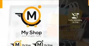 My ecommerce Logo template