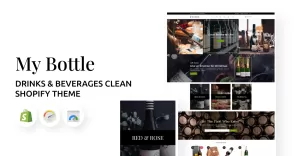 MyBottle - Drinks & Beverages Clean Shopify Theme