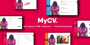 MyCV - Personal Business Card Template