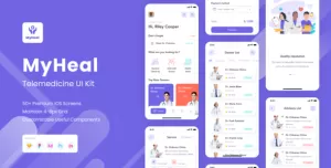 MyHeal - Telemedicine App UI Kit
