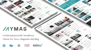 Mymag - Blogging / Magazine / News AMP Theme - Themes ...