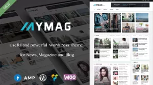 Mymag - News/Magazine/Blog AMP WordPress Theme - Themes ...