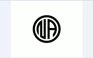 NA Logo Design Vector Template