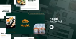 Nagiri - Food And Restaurant Presentation PowerPoint Template