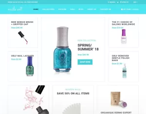Nails Art - Simple Nails Beauty Online Store Shopify Theme