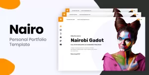 Nairo – Bootstrap 4 Personal Portfolio