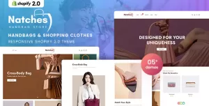 Natches - Handbags & Shopping Clothes Responsive Shopify 2.0 Theme