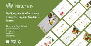 Naturally - Agricultural Products & Organic Product Shop Theme