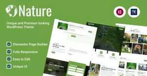 Nature - Ecology & Environment Charity WP Theme