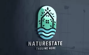 Nature Real Estate Pro Logo Template - TemplateMonster