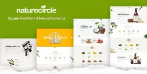 Naturecircle - Organic Food & Beauty Shop HTML Template
