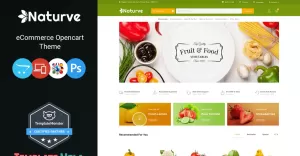 Naturve - Groentewinkel OpenCart-sjabloon - TemplateMonster
