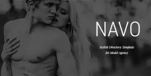 Navo - Stylish Directory Template for Model Agency