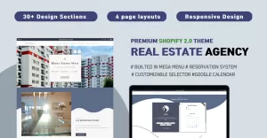 Navy Home Agency – Shopify 2.0 Theme for Real Estate Agency
