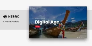 Nebro - Digital & Marketing OnePage Joomla Template