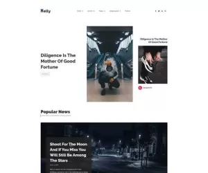 Nelly - Blog & Magazine Elementor Template Kit