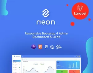 Neon - Responsive Bootstrap & Laravel Admin Template