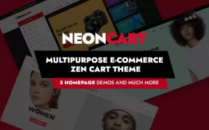 NeonCart - Multipurpose Fashion Zen Cart Theme