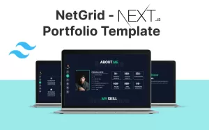 NetGrid - NextJS Portfolio Template
