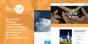 New Life  Church & Religion Site Template
