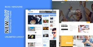 Newday - Html Template