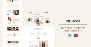 Newlook - Fashion and Clothing Elementor Template Kit