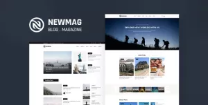 Newmag - Blog & Magazine PSD Template