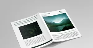 Newsletter/Magazine Design Template