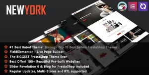 NewYork  Elementor Multi-Purpose PrestaShop Theme