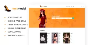 Next Model - Media Agency & Listing Website Template