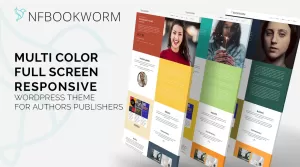 NF Book Worm - Fullscreen WordPress Theme for Book Authors ...