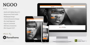 NGOO - Charity, Non-profit, and Fundraising Muse Template