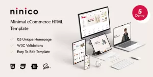 Ninico - Minimal eCommerce HTML5 Template