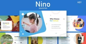 Nino - Kids Education and Course Keynote - TemplateMonster