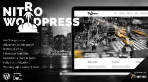 Nitro - Business WordPress Theme