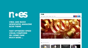 Noes - Viral, Magazine, News, Blog Social WordPress Theme ...