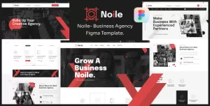 Noile - Business Agency Figma Template