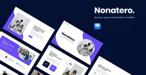 Nonatero - Business Agency Keynote Template - TemplateMonster