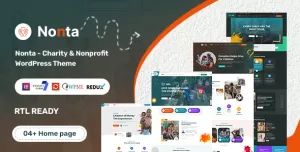Nonta - Nonprofit & Charity WordPress Theme