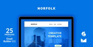 Norfolk Email Template + Online Emailbuilder 2.1