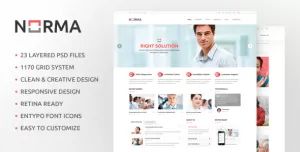NORMA  Clean & Responsive HTML Theme