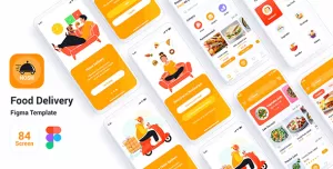 Nosh – Food Delivery Figma Template