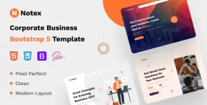 Notex - Corporate Business Bootstrap 5 Template