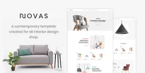 Novas  Furniture Store and Handmade Shop HTML5 Template