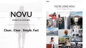 Novu - Photography WordPress Theme